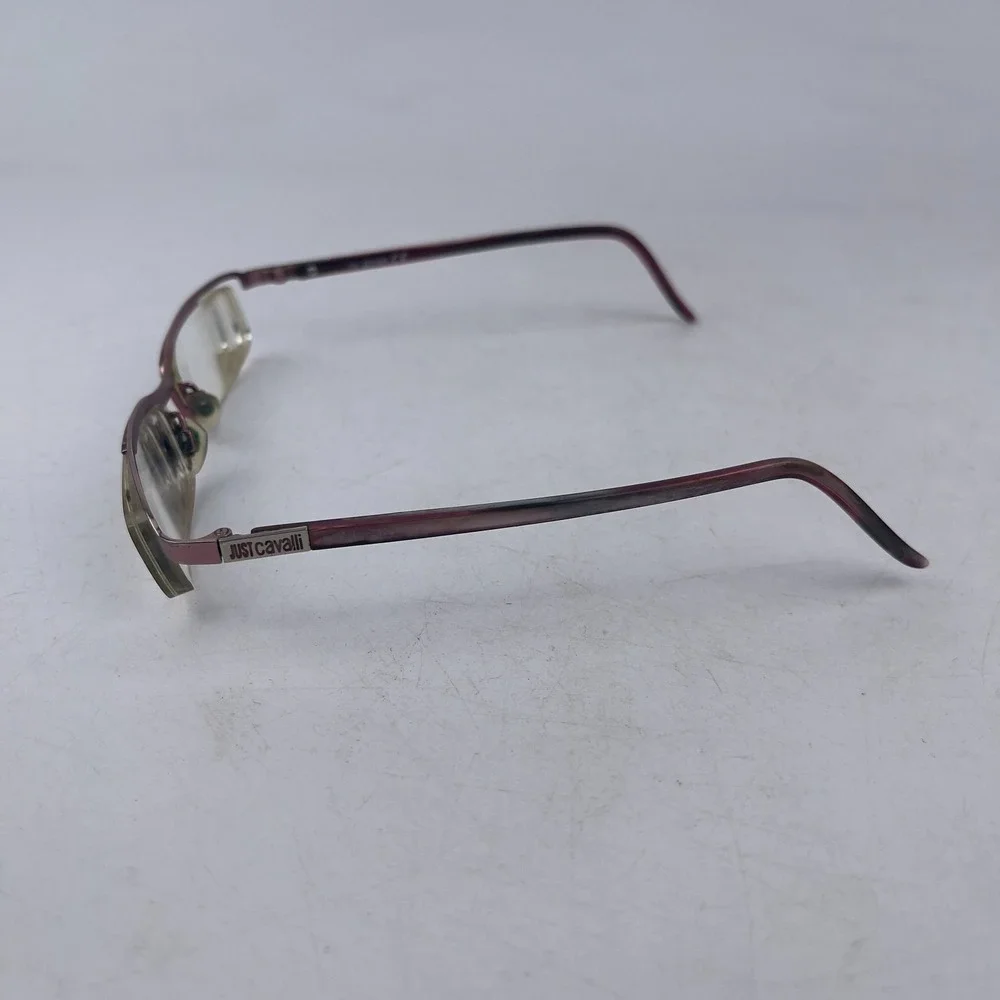 Just Cavalli JC 54 355 Women's Eyeglasses Frame‎ Brown Rectangular 52-17- 135mm